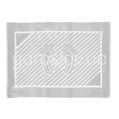 Mata do kąpieli frotte Bambus szary 50x70 cm TM Yaroslav